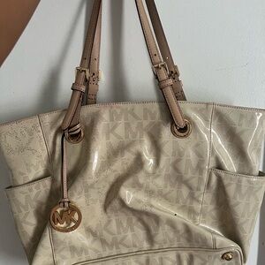 Michael Kors Beige Tote